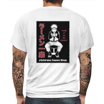 Naruto Shippuden Ichiraku Ramen Shop Mens Back Print T-shirt | Favorety CA