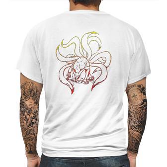 Naruto Shippuden Nine Tails Gradient Mens Back Print T-shirt | Favorety AU