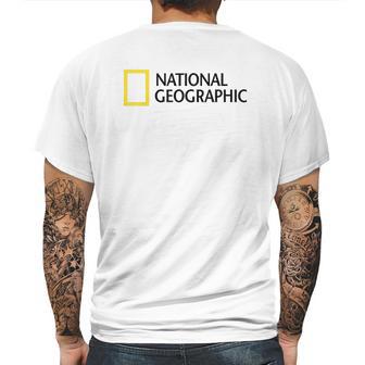 National Geographic Simple Mens Back Print T-shirt | Favorety