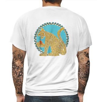 Native American Indian Aztec Mayan Jaguar Mens Back Print T-shirt | Favorety AU