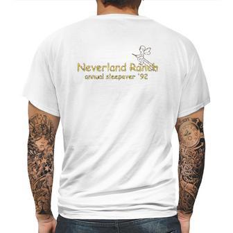 Neverland Ranch Mens Back Print T-shirt | Favorety CA