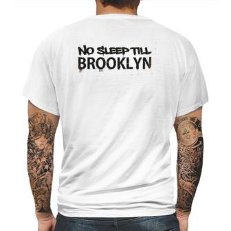 New York City Nyc Brooklyn Love Retro Big Apple Graphic Mens Back Print T-shirt | Favorety UK