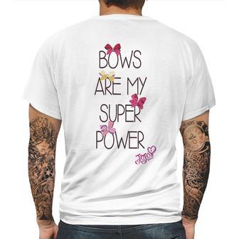 Nickelodeon Jojo Siwa Bows Are My Super Power Mens Back Print T-shirt | Favorety AU