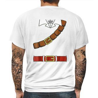 Nintendo Zelda Basic Link Belt And Harness Costume Mens Back Print T-shirt | Favorety