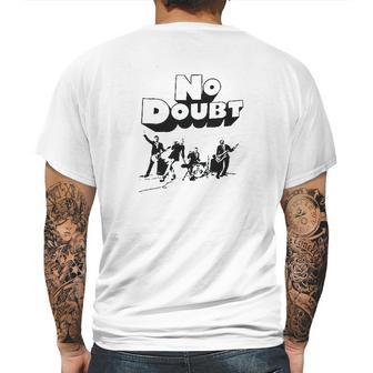 No Doubt Clockwork Live Heather Grey Mens Back Print T-shirt | Favorety UK