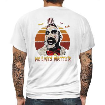 No Lives Matter Mens Back Print T-shirt | Favorety UK