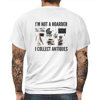 Not A Hoarder Love Antiquing- Junk & Thrift Mens Back Print T-shirt | Favorety UK