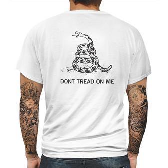 Do Not Tread On Me Mens Back Print T-shirt | Favorety AU