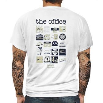 The Office Quote Mashup Mens Back Print T-shirt | Favorety UK