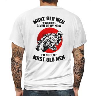 Most Old Men Motogp Mens Back Print T-shirt | Favorety UK