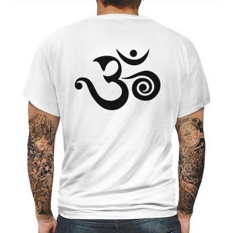 Om Aum Buddhism Spirituality Mantra Yoga Zen Mugs &Ampamp Drinkware Mens Back Print T-shirt | Favorety DE