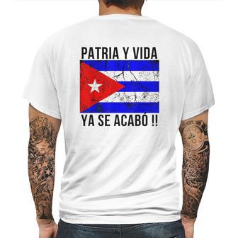 Patria Y Vida Ya Se Acabo Mens Back Print T-shirt | Favorety DE