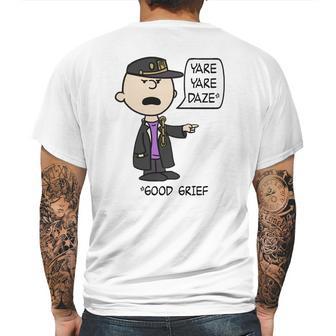 Peanuts Bizarre Adventure Mens Back Print T-shirt | Favorety UK