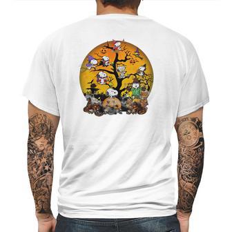 Peanuts Snoopy Halloween Tree Shirt Mens Back Print T-shirt | Favorety UK