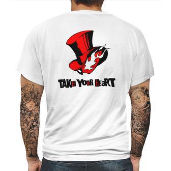 Persona 5 Take Your Heart Mens Back Print T-shirt | Favorety UK