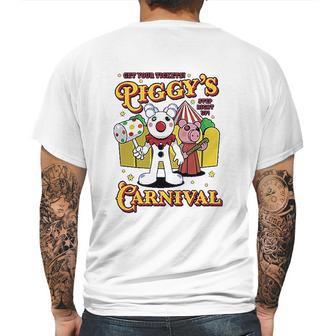 Piggy Piggy Carnival Mens Back Print T-shirt | Favorety AU