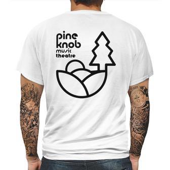 Pine Knob Music Theatre T-Shirt Mens Back Print T-shirt | Favorety