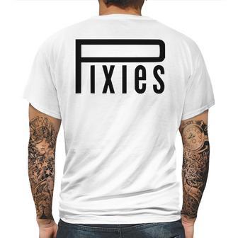 Pixies Band Logo Music Band Logo Black Mens Back Print T-shirt | Favorety AU