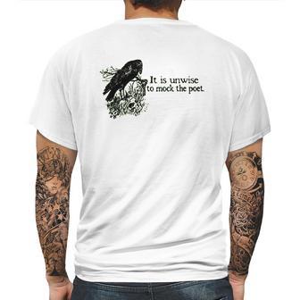 Poet Ash Mens Back Print T-shirt | Favorety UK