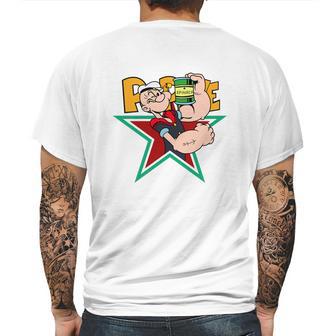 Popeye Star Mens Back Print T-shirt | Favorety DE