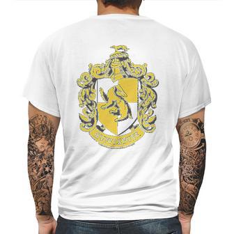 Popfunk Harry Potter Hufflepuff Mens Back Print T-shirt | Favorety UK