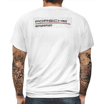 Porsche Motorsport Mens Back Print T-shirt | Favorety CA