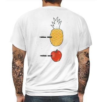 Ppap Pen Pineapple Apple Pen Mens Back Print T-shirt | Favorety AU