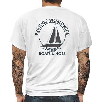 Prestige Worldwide Funny Cool Boats And Hoes Mens Back Print T-shirt | Favorety UK