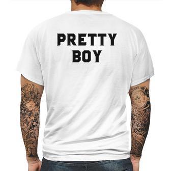 Pretty Boy Mens Back Print T-shirt | Favorety AU