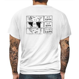 The Promised Neverland Mens Back Print T-shirt | Favorety