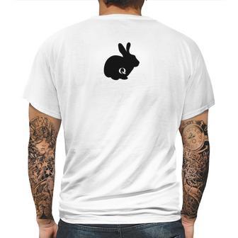 Qanon Wwg1wga Q Anon White Rabbit Usa Follow It Tee Mens Back Print T-shirt | Favorety CA