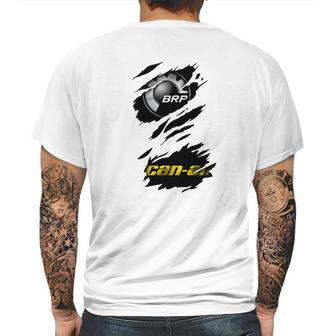 Ra Canam Brp Mens Back Print T-shirt | Favorety