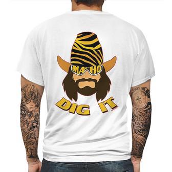 Randy Macho Man Savage Dig It Mens Back Print T-shirt | Favorety AU