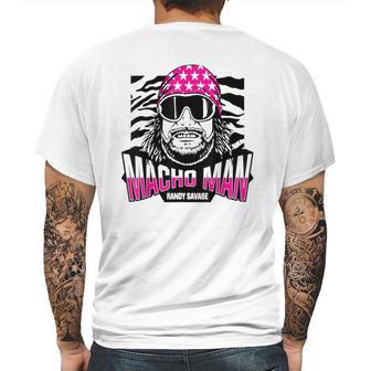 Randy Macho Man Savage Zebra Print Mens Back Print T-shirt | Favorety AU