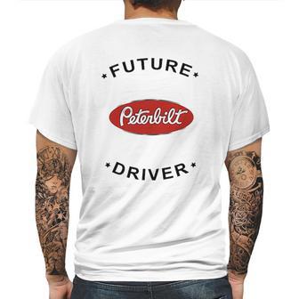 Rare New Future Peterbilt Truck Driver Mens Back Print T-shirt | Favorety UK