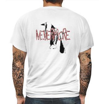 The Raven Nevermore Edgar Allan Poe Mens Back Print T-shirt | Favorety DE