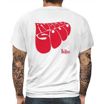 Rd Pepper Rubber Soul Submarine Rubber Soul Mens Back Print T-shirt | Favorety