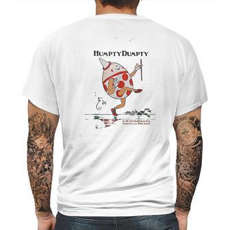 Retro Fairy Tale The Great Fall Humpty Dumpty Mens Back Print T-shirt | Favorety UK