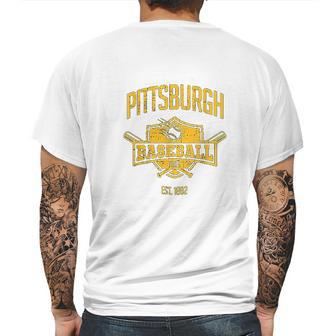 Retro Pirate Look Party Tailgate Gameday Fan Gift Mens Back Print T-shirt | Favorety