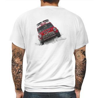 Retroclassic Rally Mini Cooper Classic Sports Car Mens Back Print T-shirt | Favorety AU