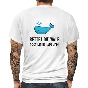 Rettet Die Wale Gewitter Im Kopf Tourette Gisela Mens Back Print T-shirt | Favorety DE