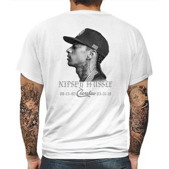 Rip Nipsey Hussle 87676 Mens Back Print T-shirt | Favorety AU