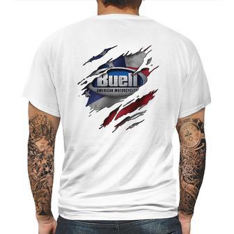 Ripped Buell Mens Back Print T-shirt | Favorety UK