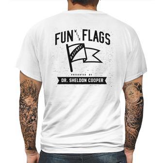 Ripple Junction Bbt Fun With Flags Collegiate Mens Back Print T-shirt | Favorety