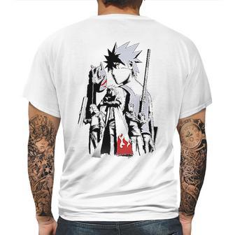 Ripple Junction Naruto Shippuden Adult Kakashi Story Light Weight Crew Mens Back Print T-shirt | Favorety