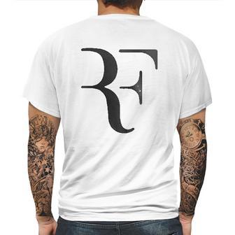 Roger Federer Style Tennis Mens Back Print T-shirt | Favorety