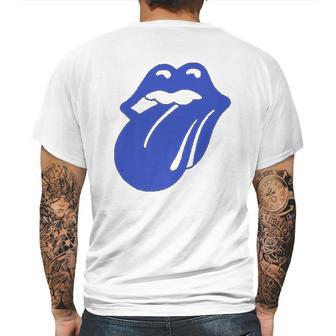 The Rolling Stones Blue Lonesome Logo Mens Back Print T-shirt | Favorety DE