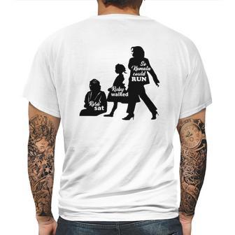 Rosa Sat Ruby Walked So Kamala Could Run Mens Back Print T-shirt | Favorety