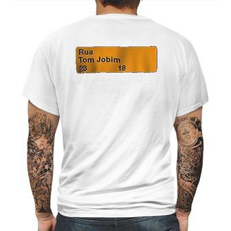 Rua Tom Jobim Mens Back Print T-shirt | Favorety CA