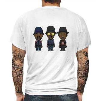 Run Dmc Cartoon Mens Back Print T-shirt | Favorety DE